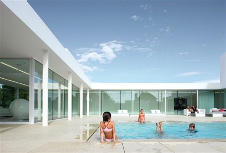 villa Flanders Belgium swimming pool