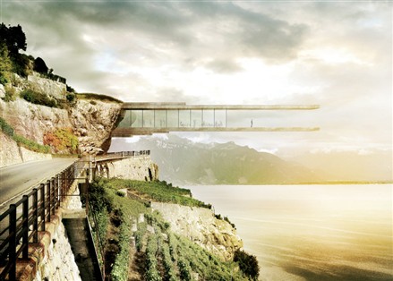 Wine Museum in Lavaux by Mauro Turin Architectes