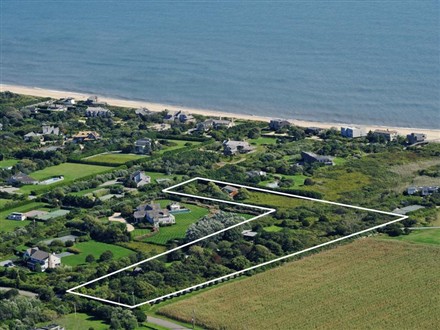 The saltbox home in the Hamptons commissioned by author Truman Capote in